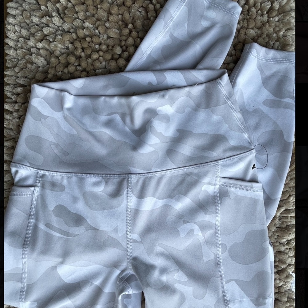 White Camo Leggings
